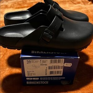 Birkenstock Boston EVA Black Clogs